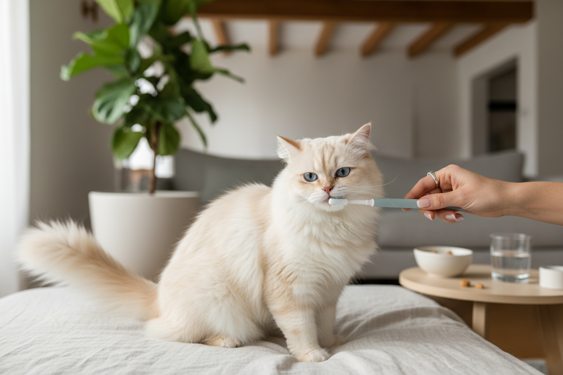 How to Clean Your Cat's Teeth Without Brushing (The Realistic Guide)