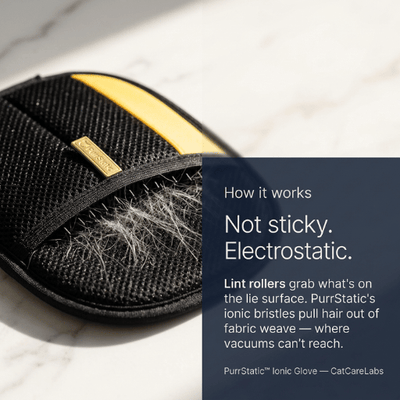 PurrStatic™ — The Ionic Cat Hair Gloves