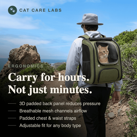 Rucsac de transport pentru pisici VistaPod™