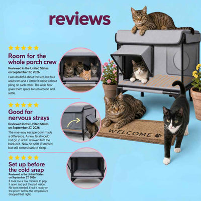 Shelter 01 · Outdoor Functional Cat Shelter
