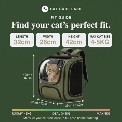 Rucsac de transport pentru pisici VistaPod™