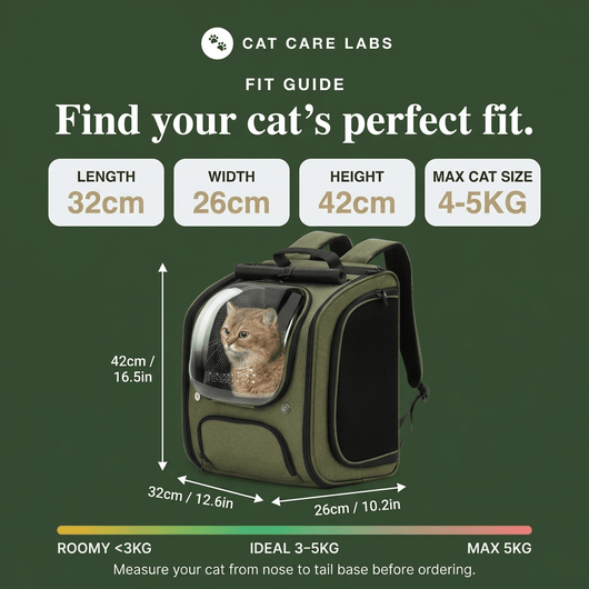 Rucsac de transport pentru pisici VistaPod™