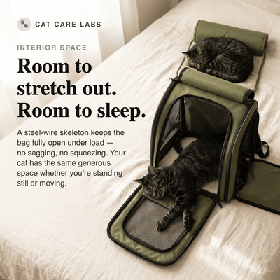 Rucsac de transport pentru pisici VistaPod™