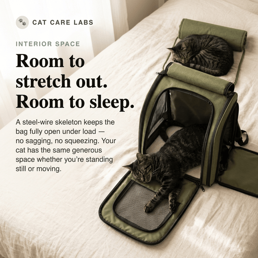 Rucsac de transport pentru pisici VistaPod™