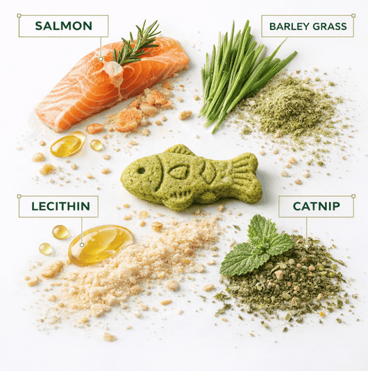 PurrGrass Mușcături Zilnice Calmant Dentare