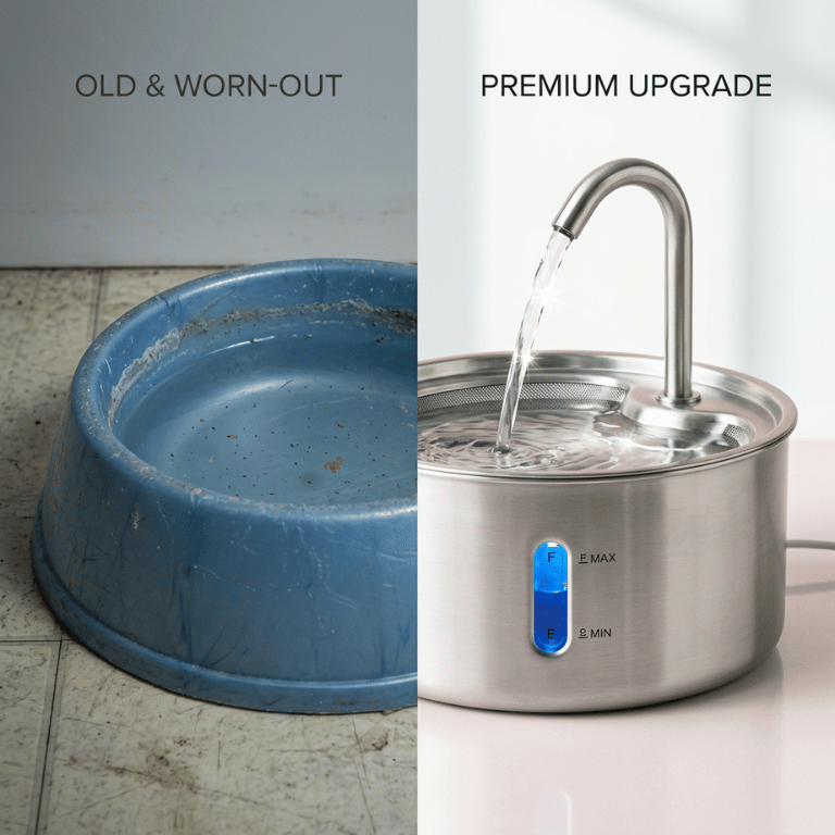 Plastic fountains can quietly make it worse
